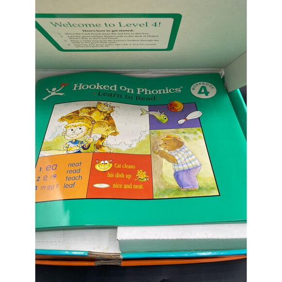 3 Hooked On Phonics Learn To Read Cassette Homeschool  level 2,4 & Parent's - Picture 8 of 11